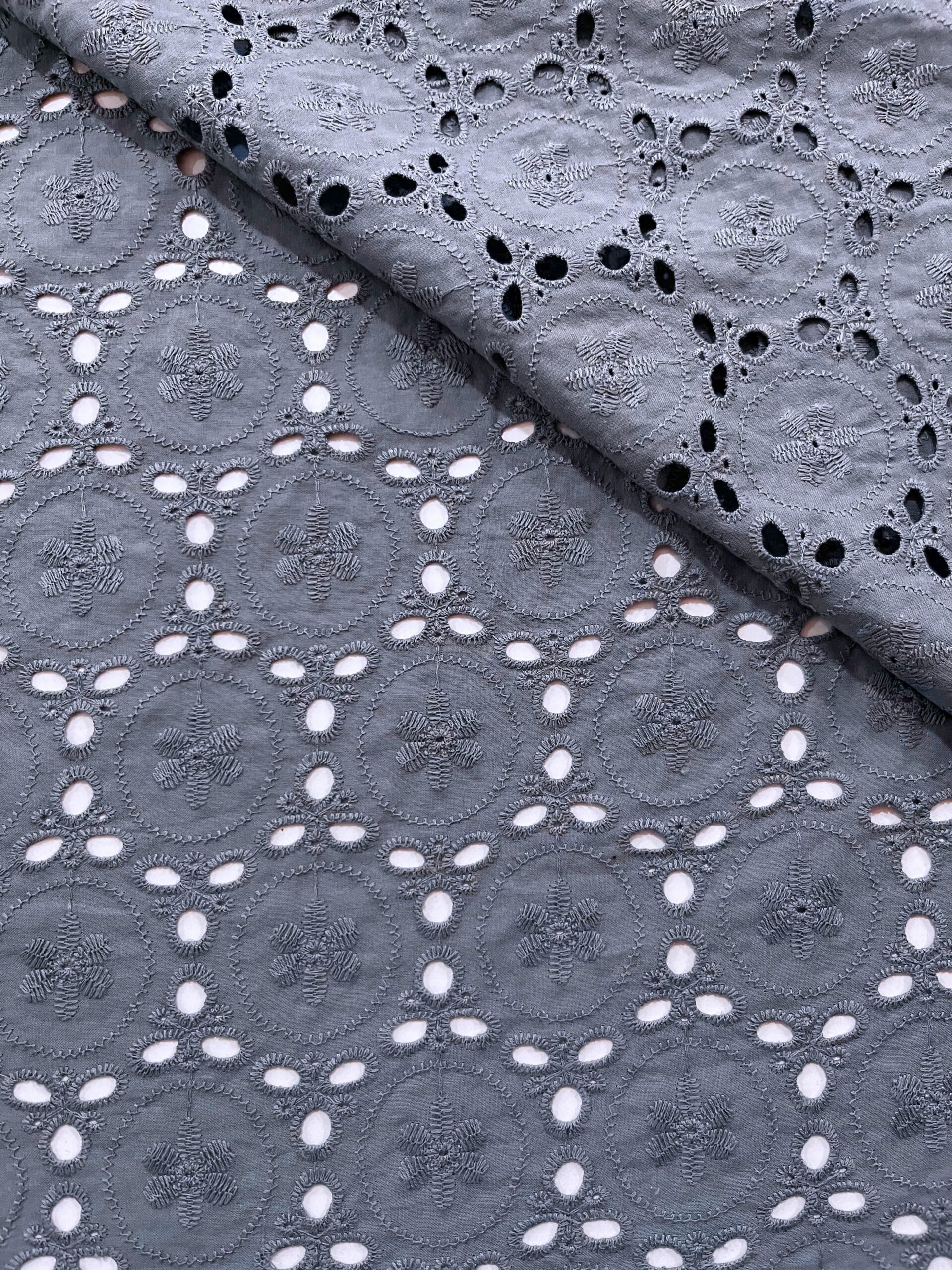 Batista algodón Alondra azul