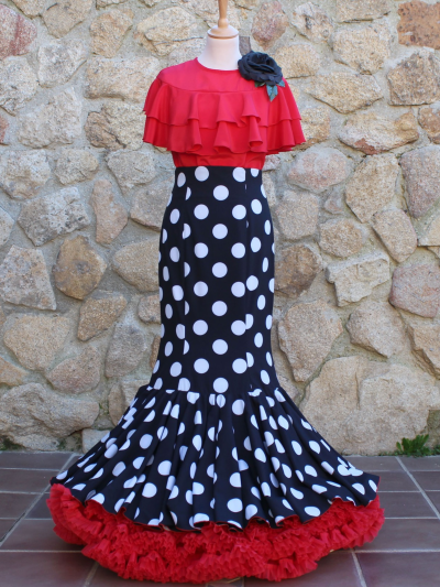 Patrones Nº5027 vestido Rociero de mujer