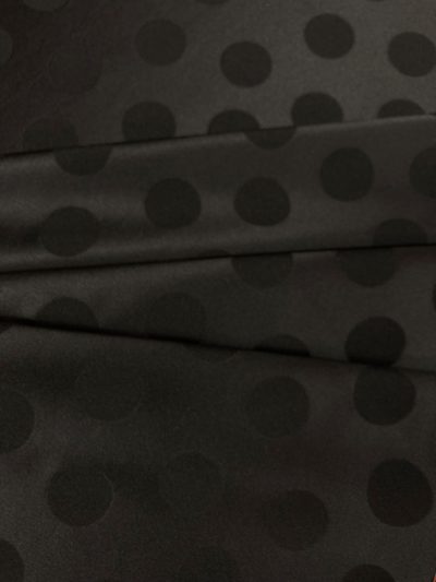 Jacquard lunar negro