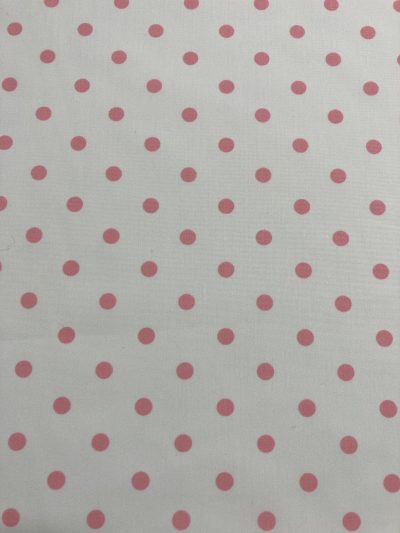 Popelín Flamenca Lunar Rosa 1cm