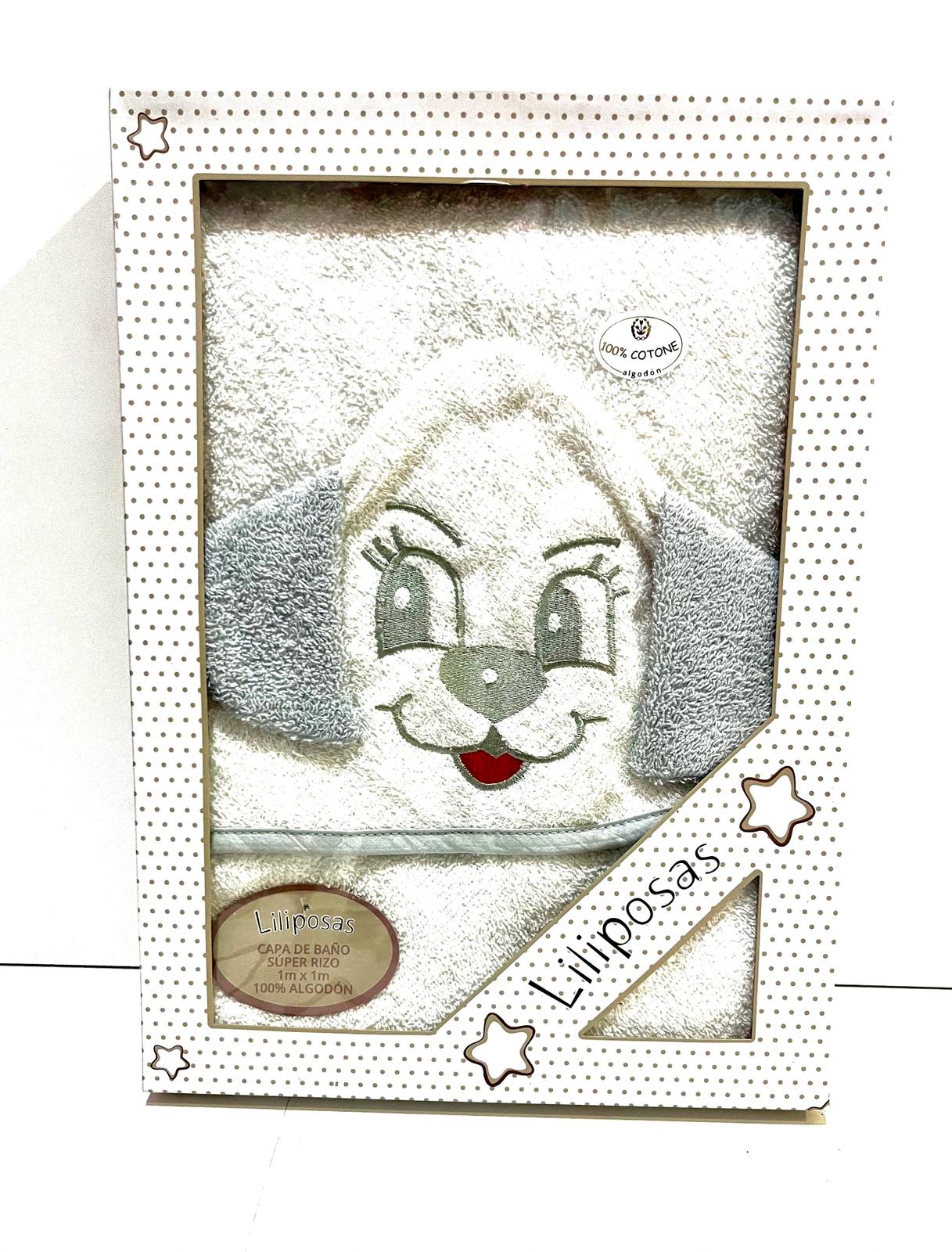 Capa baño Mod.PERRO Liliposas