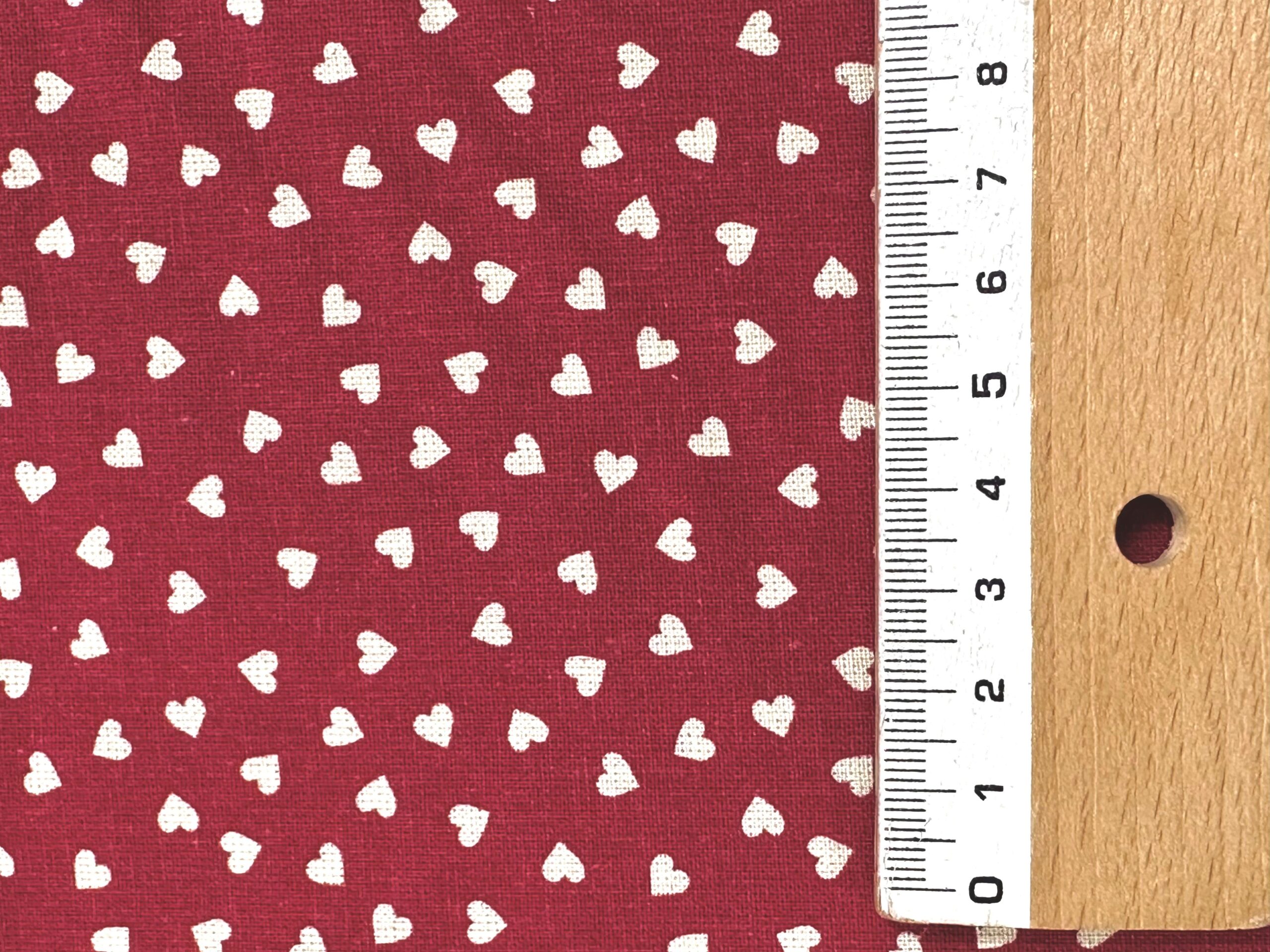 Algodón Mireia corazones