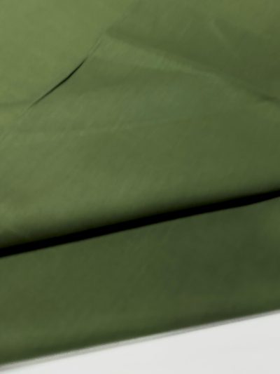 Algodón liso verde militar