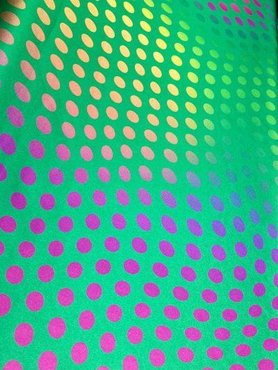 Satén Fansati verde