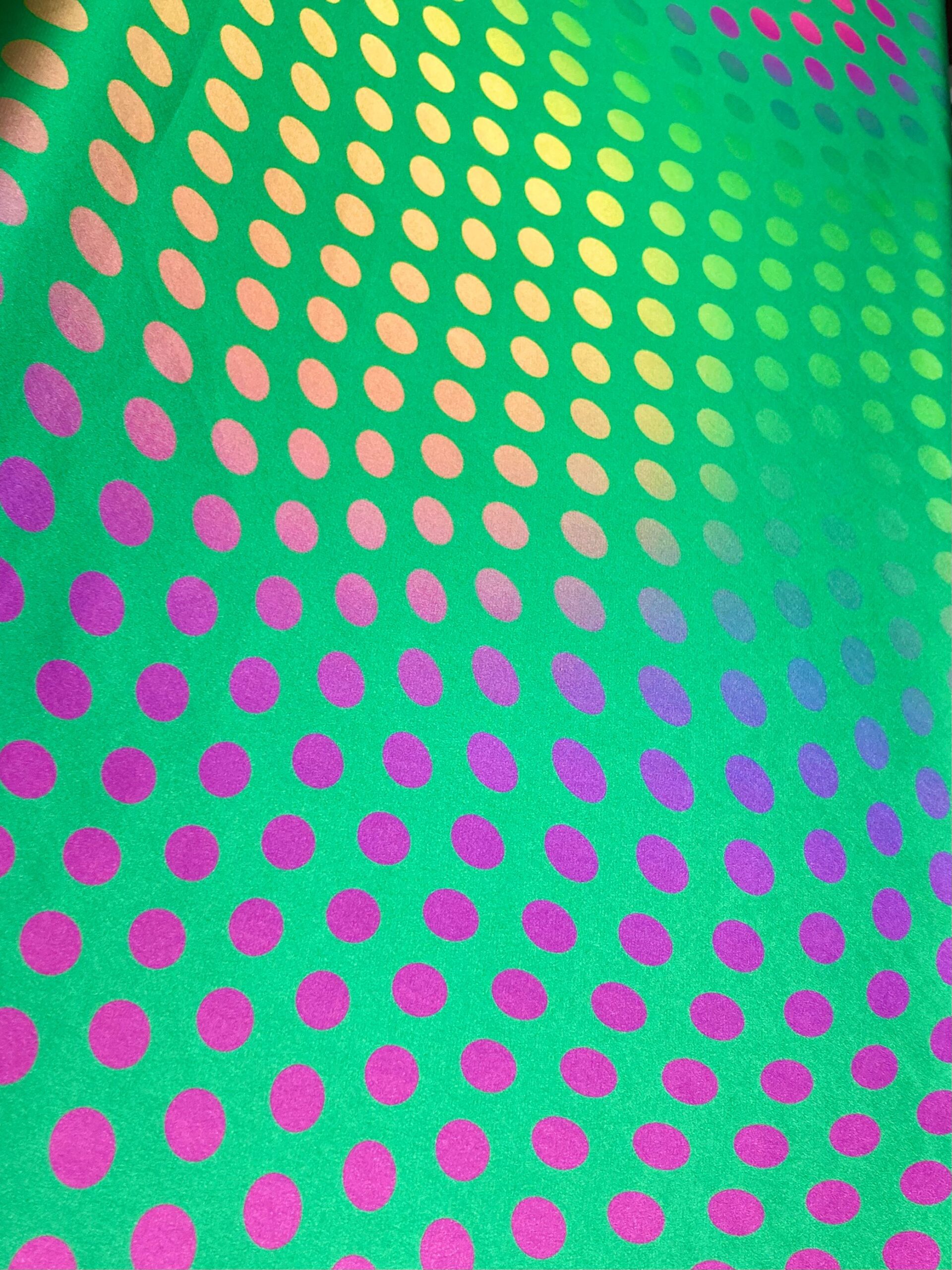 Satén Fansati verde