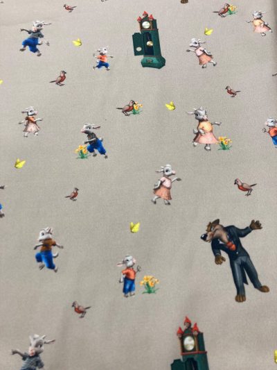 Algodón Feroz-cabritillos beig