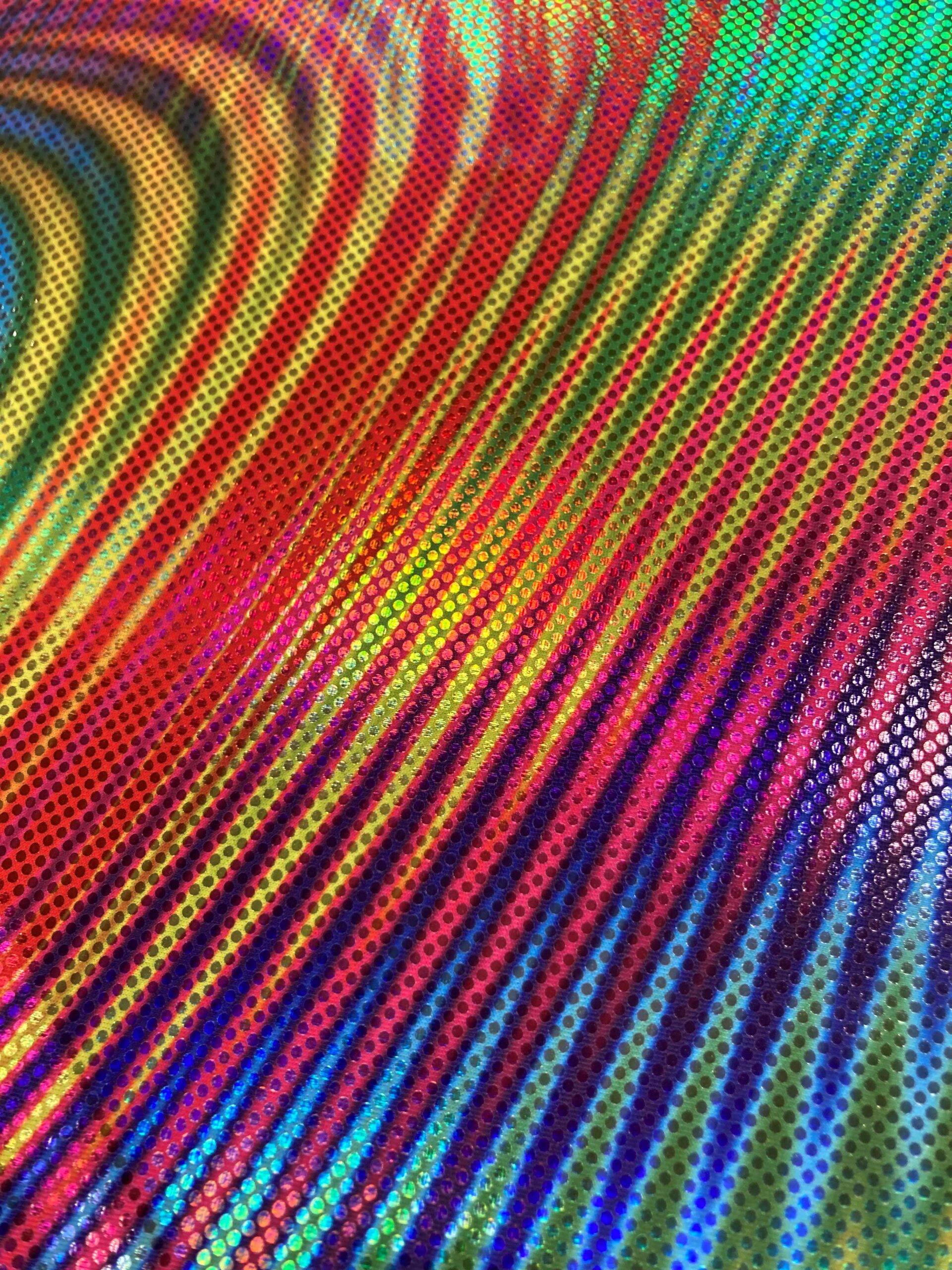 Lycra estampado psicodélico