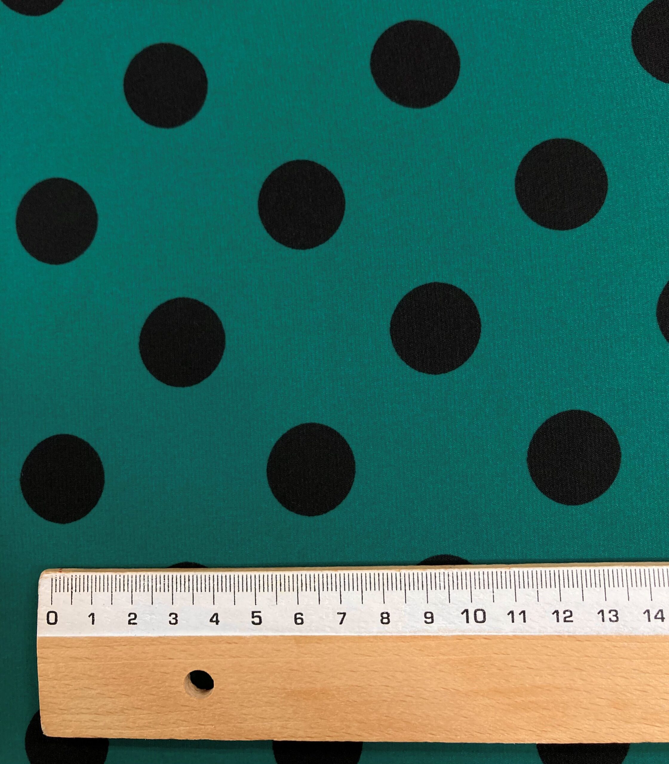 Abril lunar negro f.verde 2cm