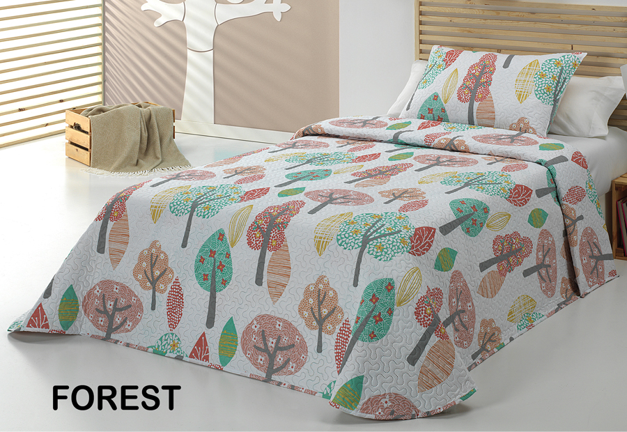 Colcha Bouti Estampada FOREST DOLZ