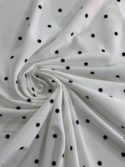 coxivo blanco lunar negro ( retal )