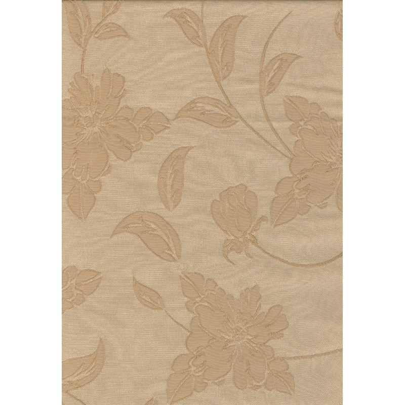 Cortina Jacuard "FLOR RELIEVE"
