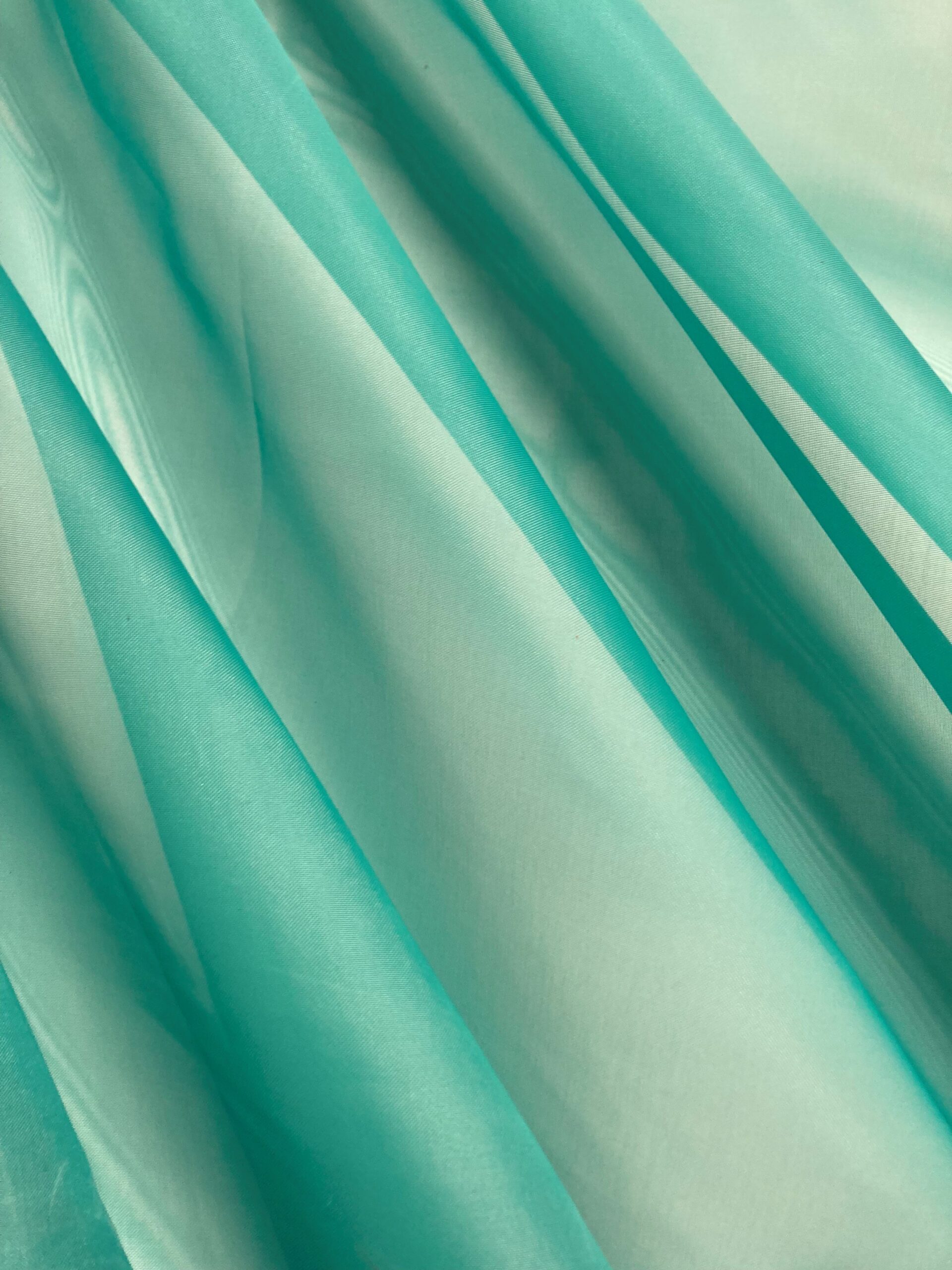 Organdí Flamenca Verde Agua Oscuro