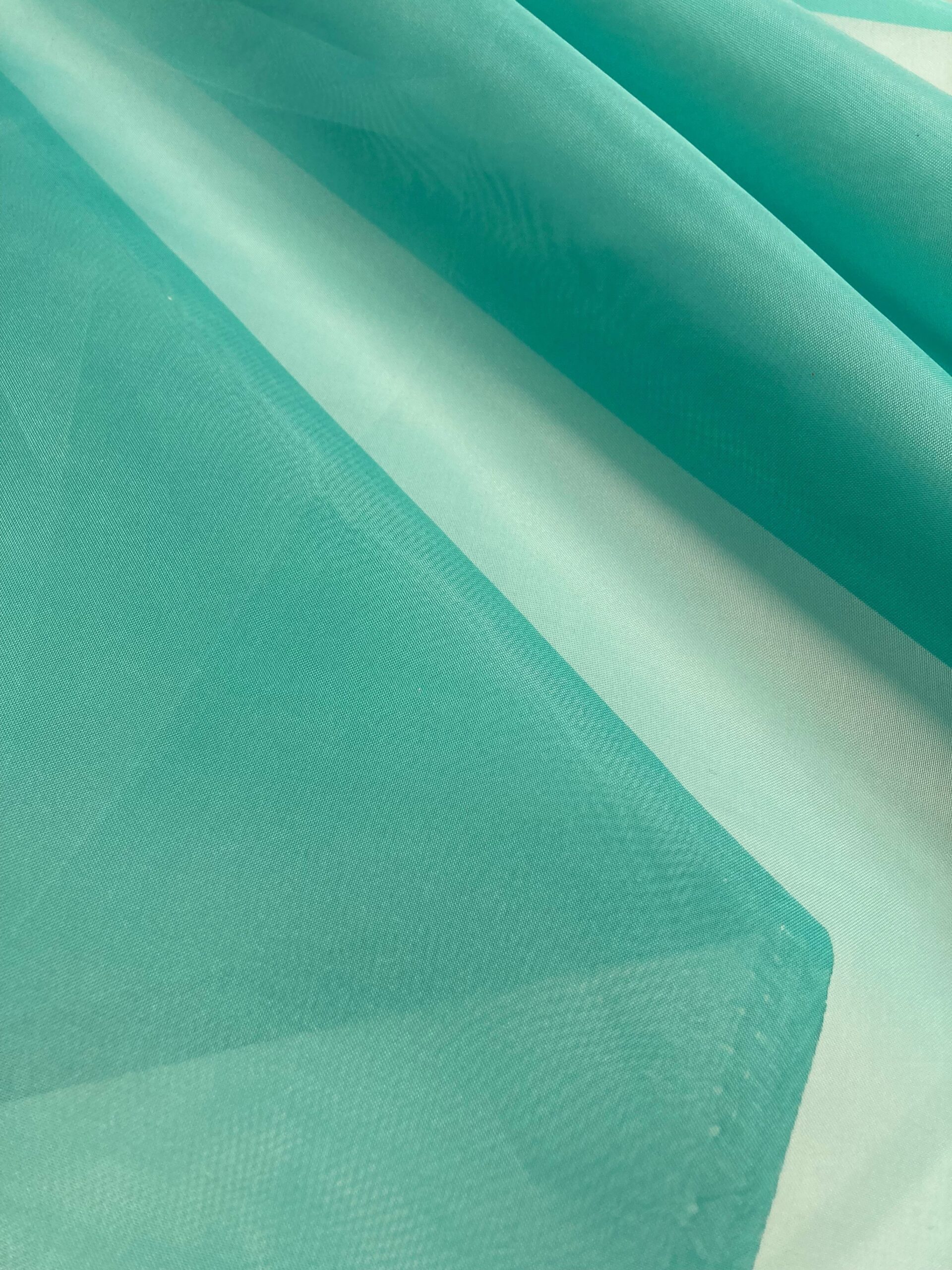 Organdí Flamenca Verde Agua Oscuro