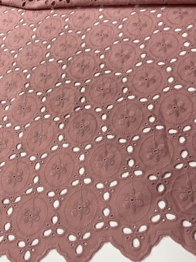 Batista algodón Alondra rosa maquillaje