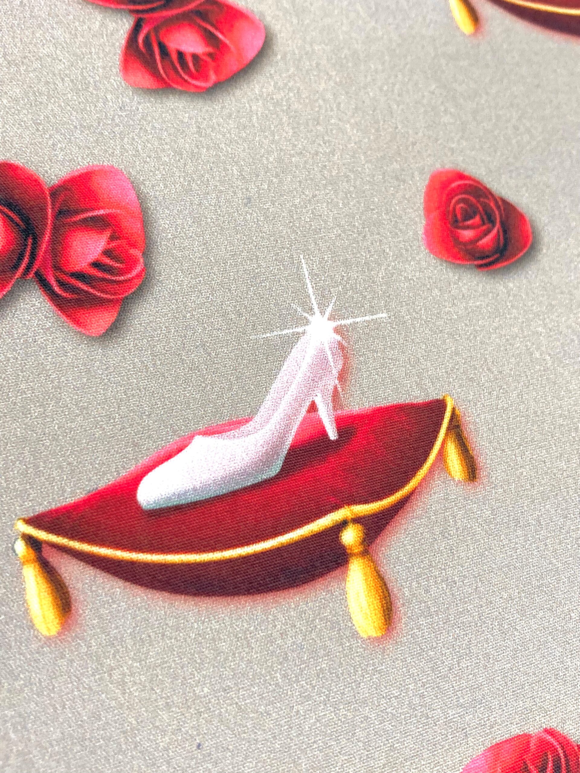 Algodón Cenicienta Zapato f.camel