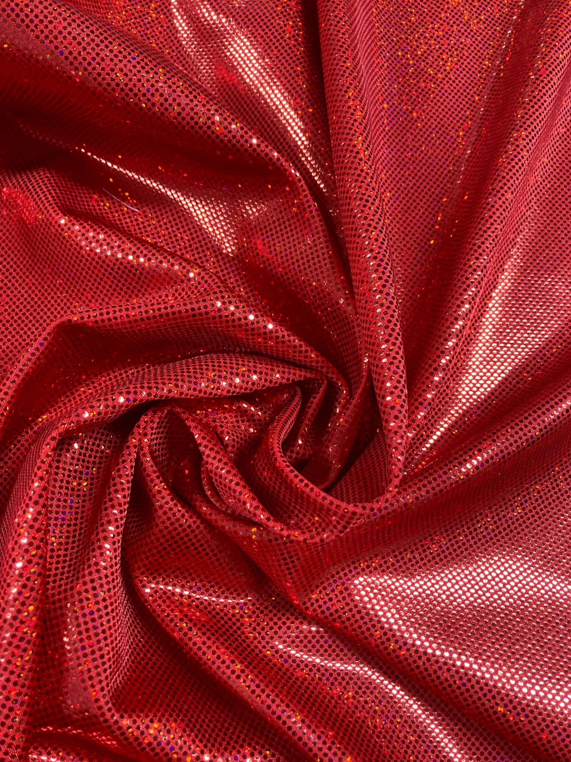 Lycra multipuntos hologramas roja