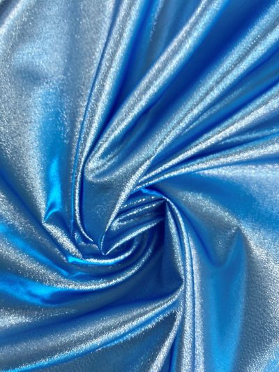 Tisú de poliester celeste