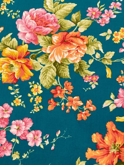 Algodón flamenca Macarena petróleo