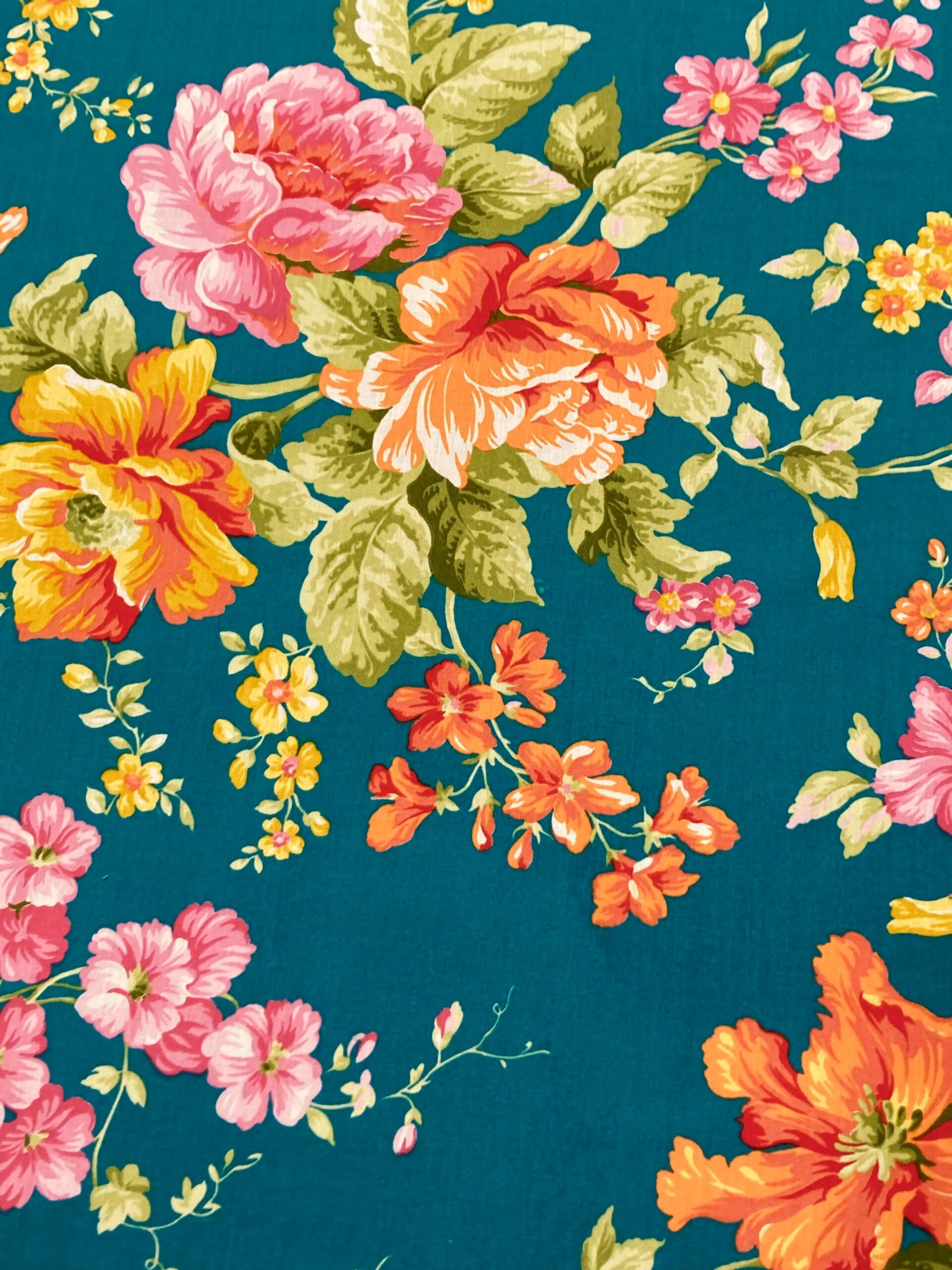 Algodón flamenca Macarena petróleo