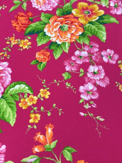 Algodón flamenca Macarena fucsia