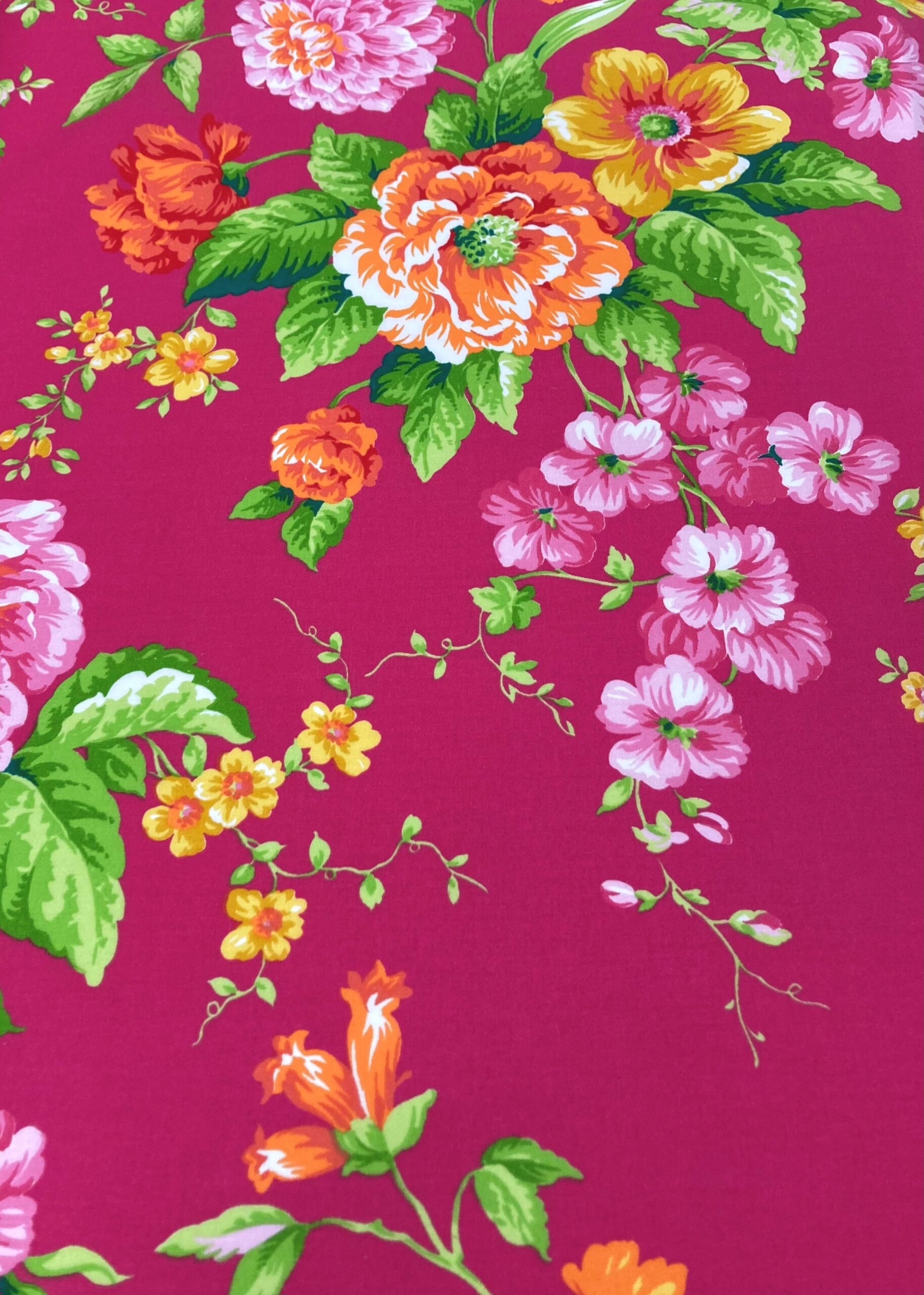 Algodón flamenca Macarena fucsia