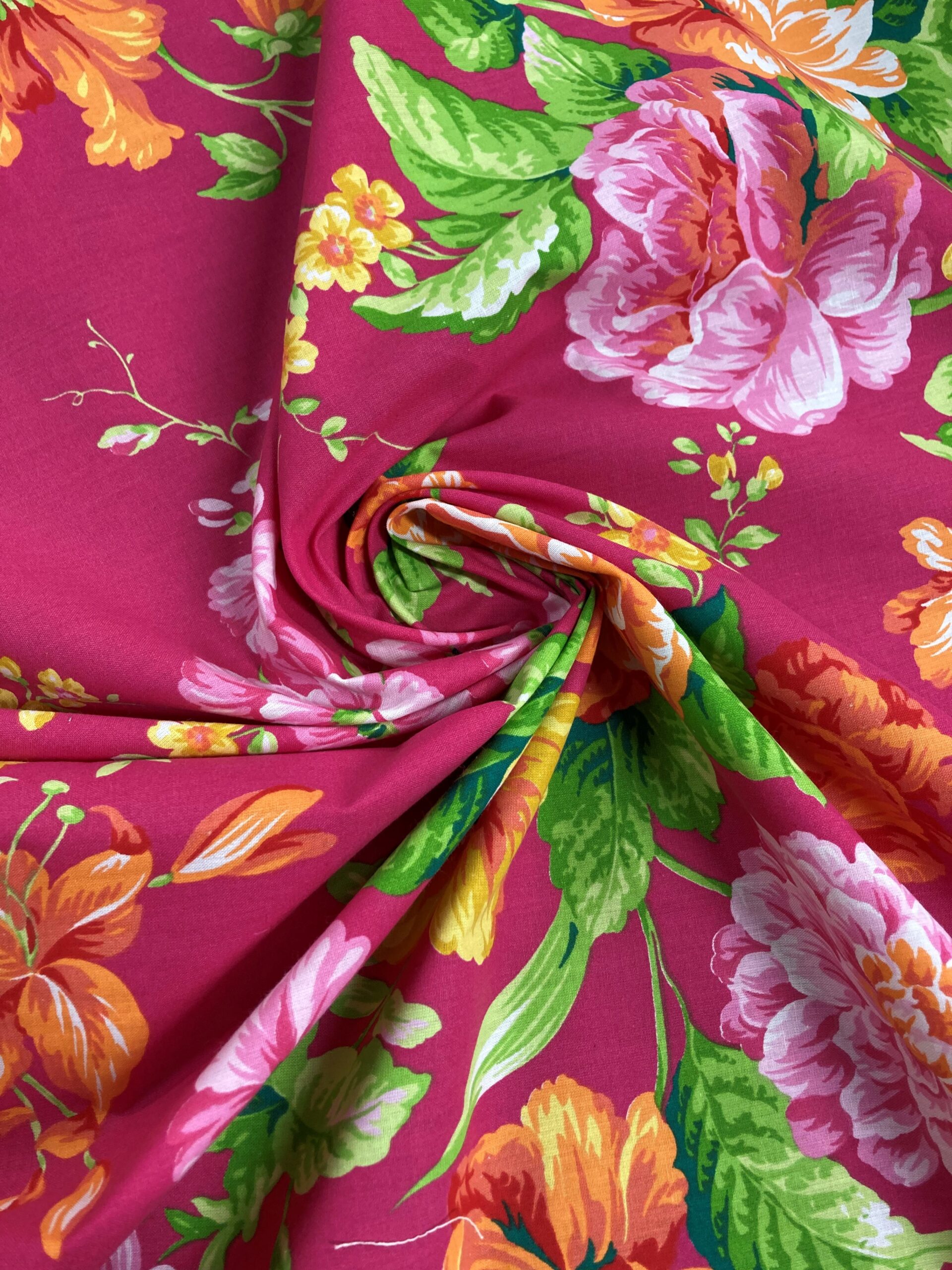 Algodón flamenca Macarena fucsia