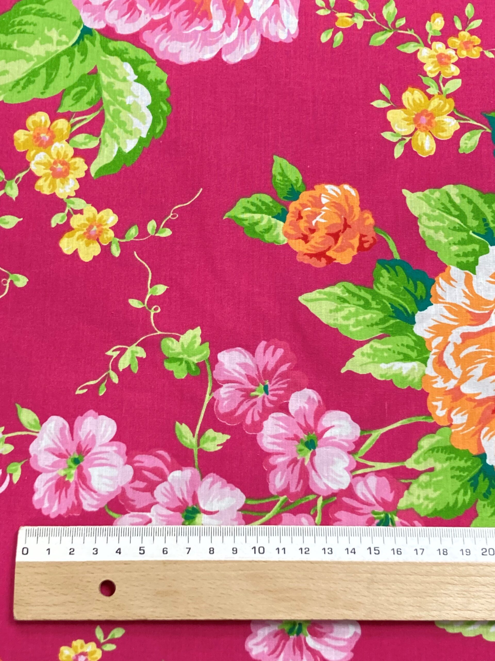 Algodón flamenca Macarena fucsia