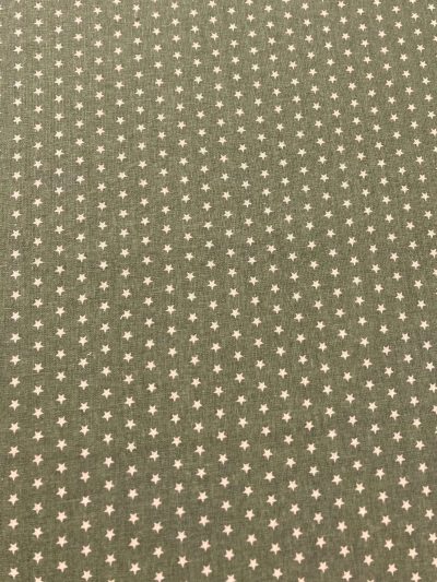 Algodón Mireia Estrellas f.verde