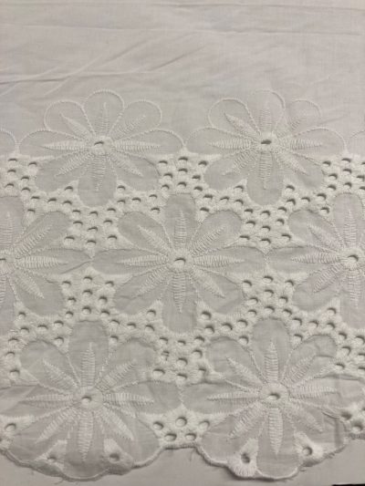 Batista Blc alg bordada margarita