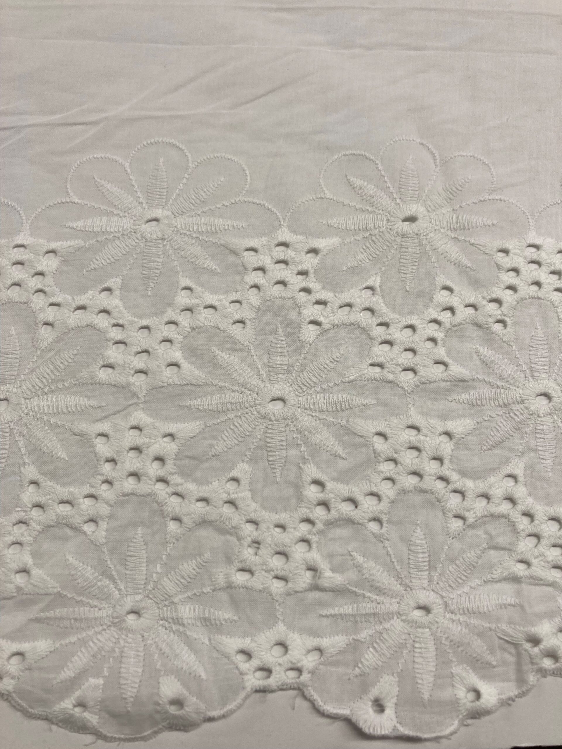 Batista Blc alg bordada margarita