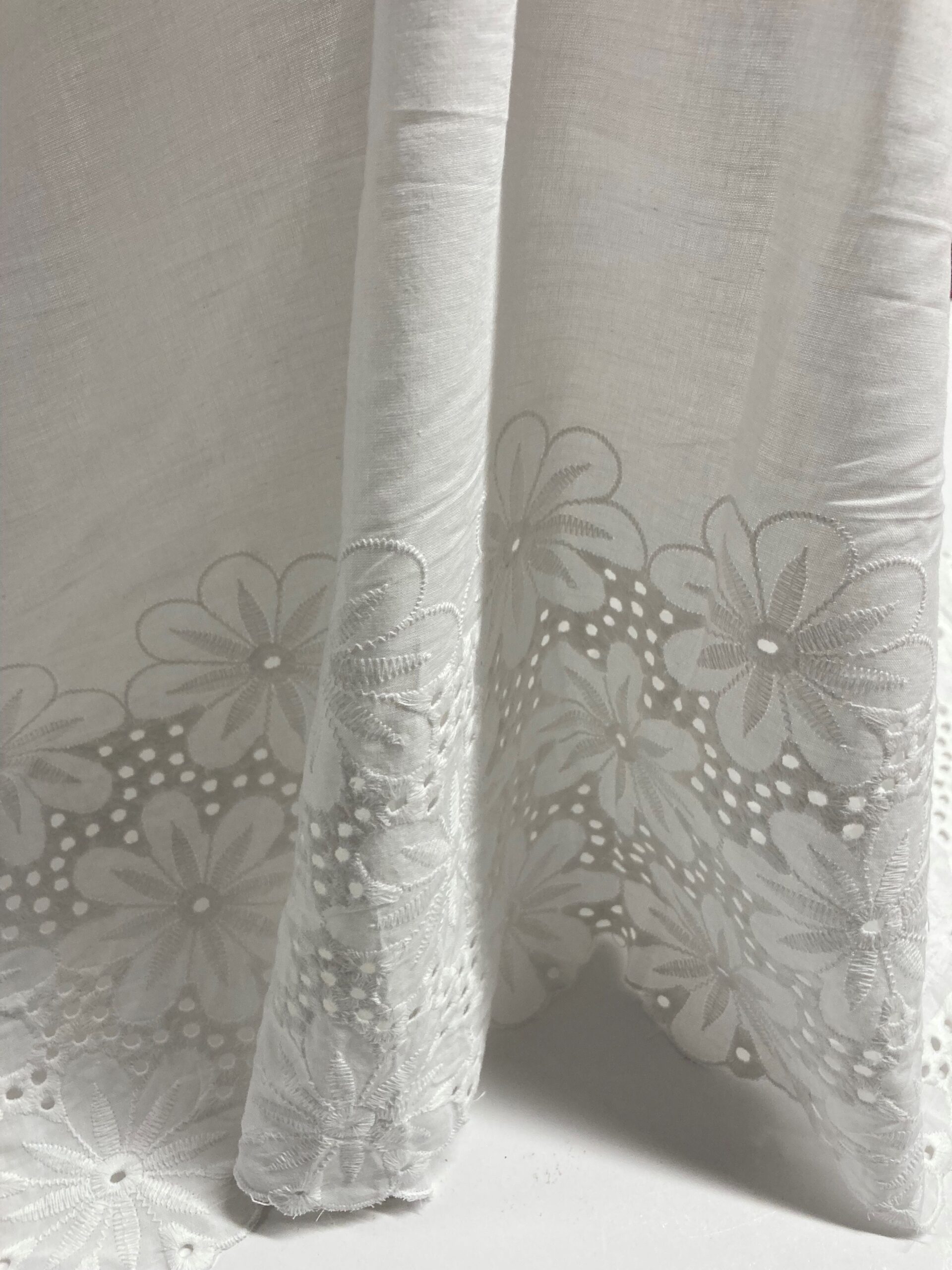 Batista Blc alg bordada margarita