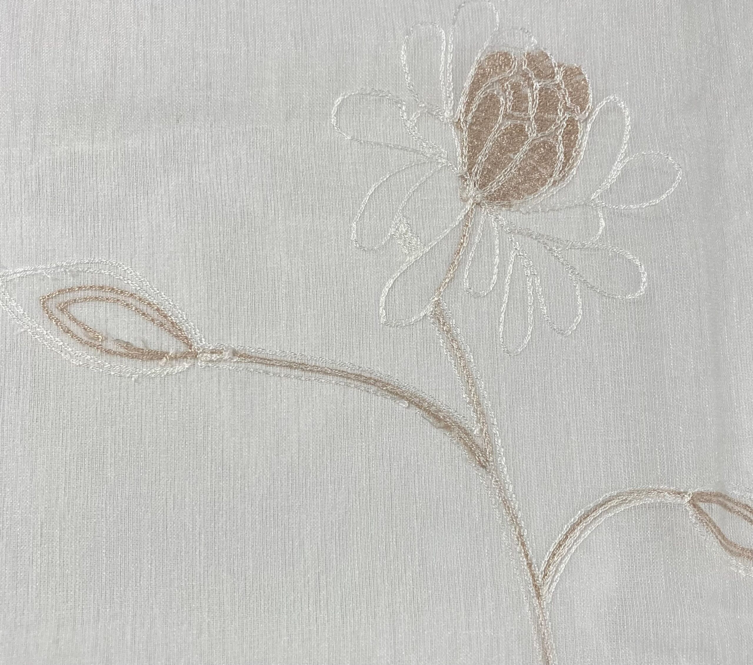 Visillo Tulipan beige
