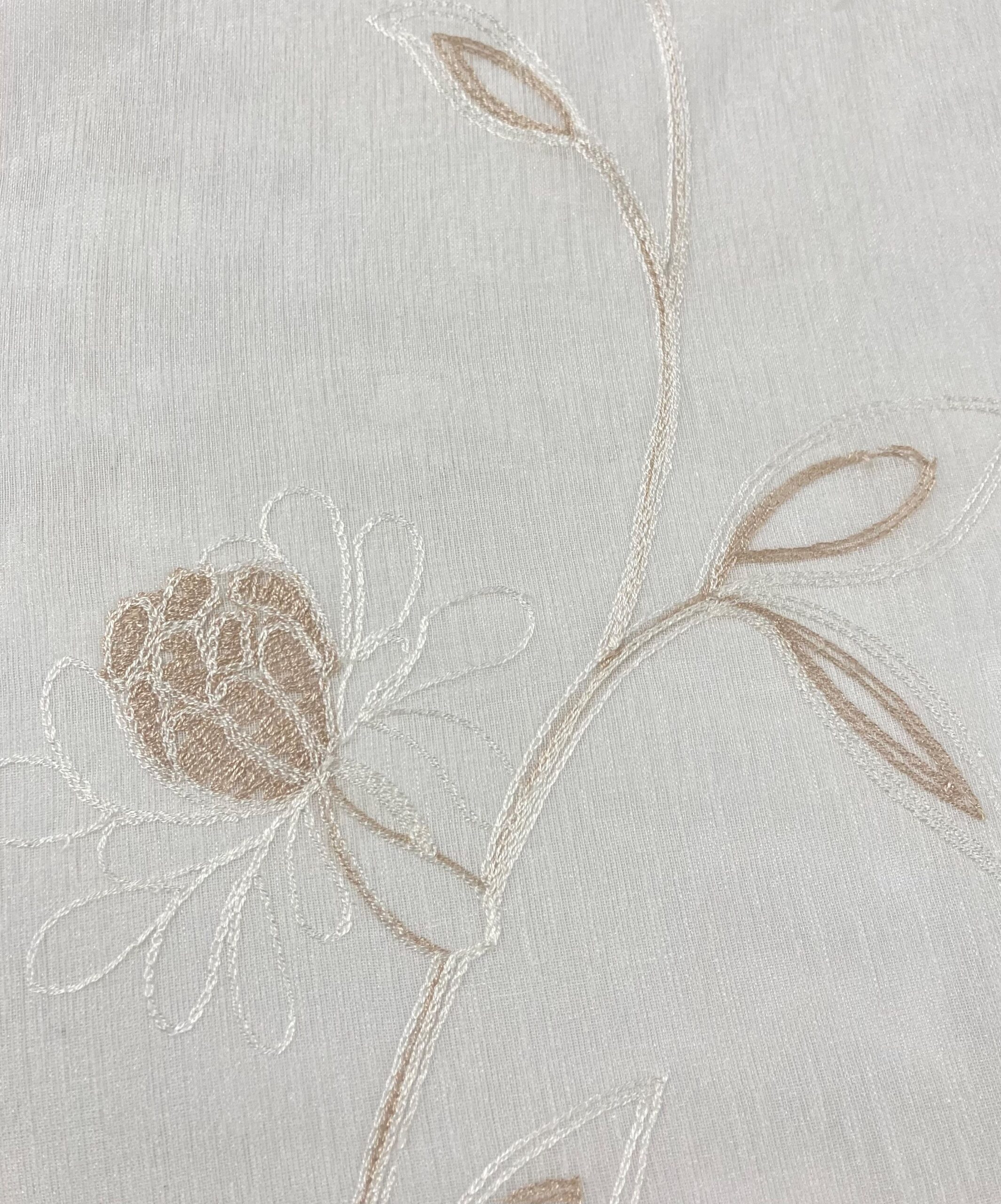Visillo Tulipan beige