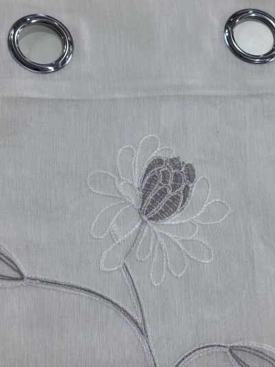 Visillo Tulipan gris