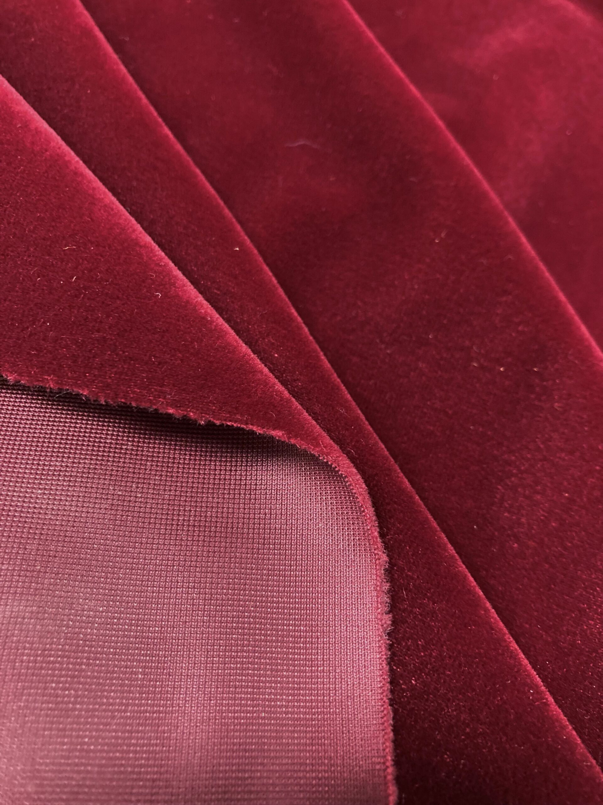 Terciopelo lux rojo