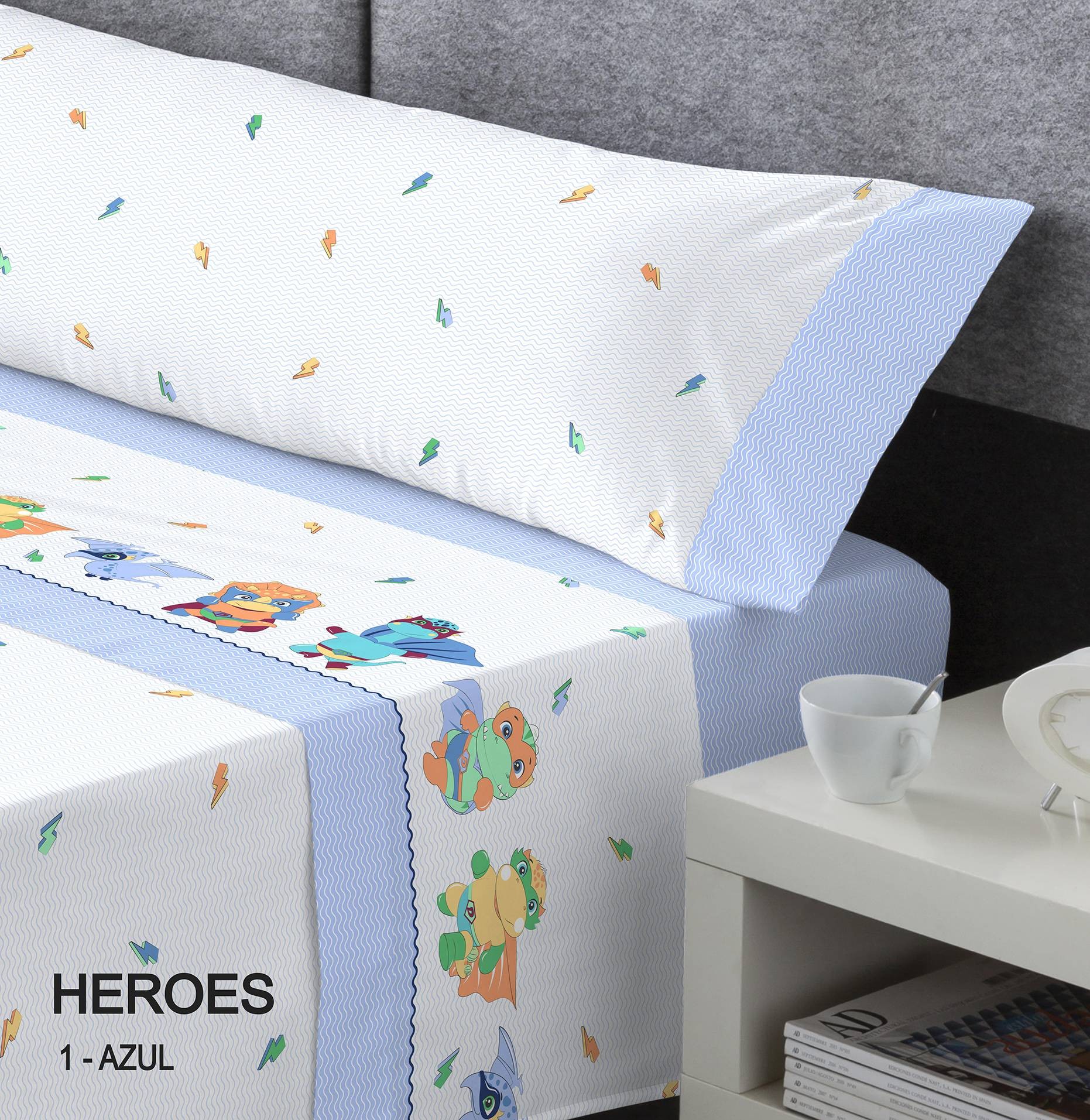 Juego Sábanas Infantil HEROES Catotex