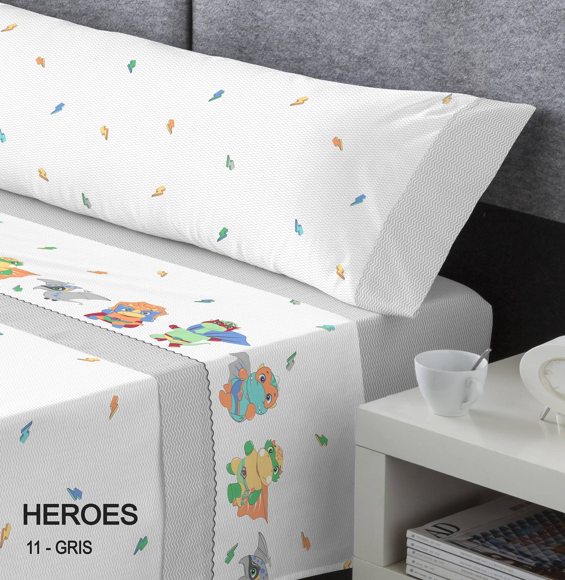 Juego Sábanas Infantil HEROES Catotex