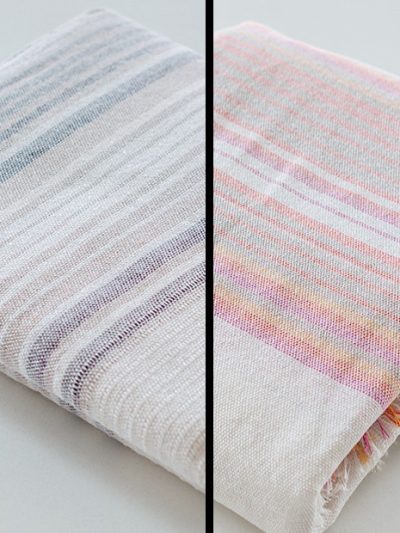 Colcha Foulard Multiusos Algodón Pinceladas