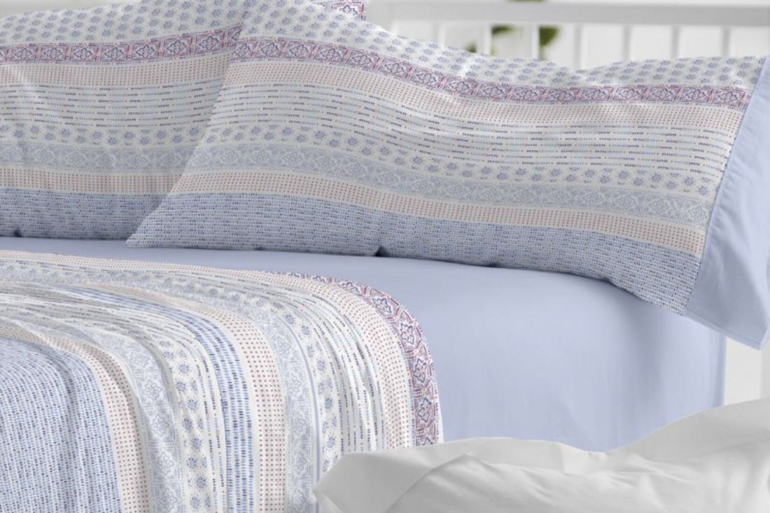 Juego sabanas Algodón 618 BURRITO BLANCO