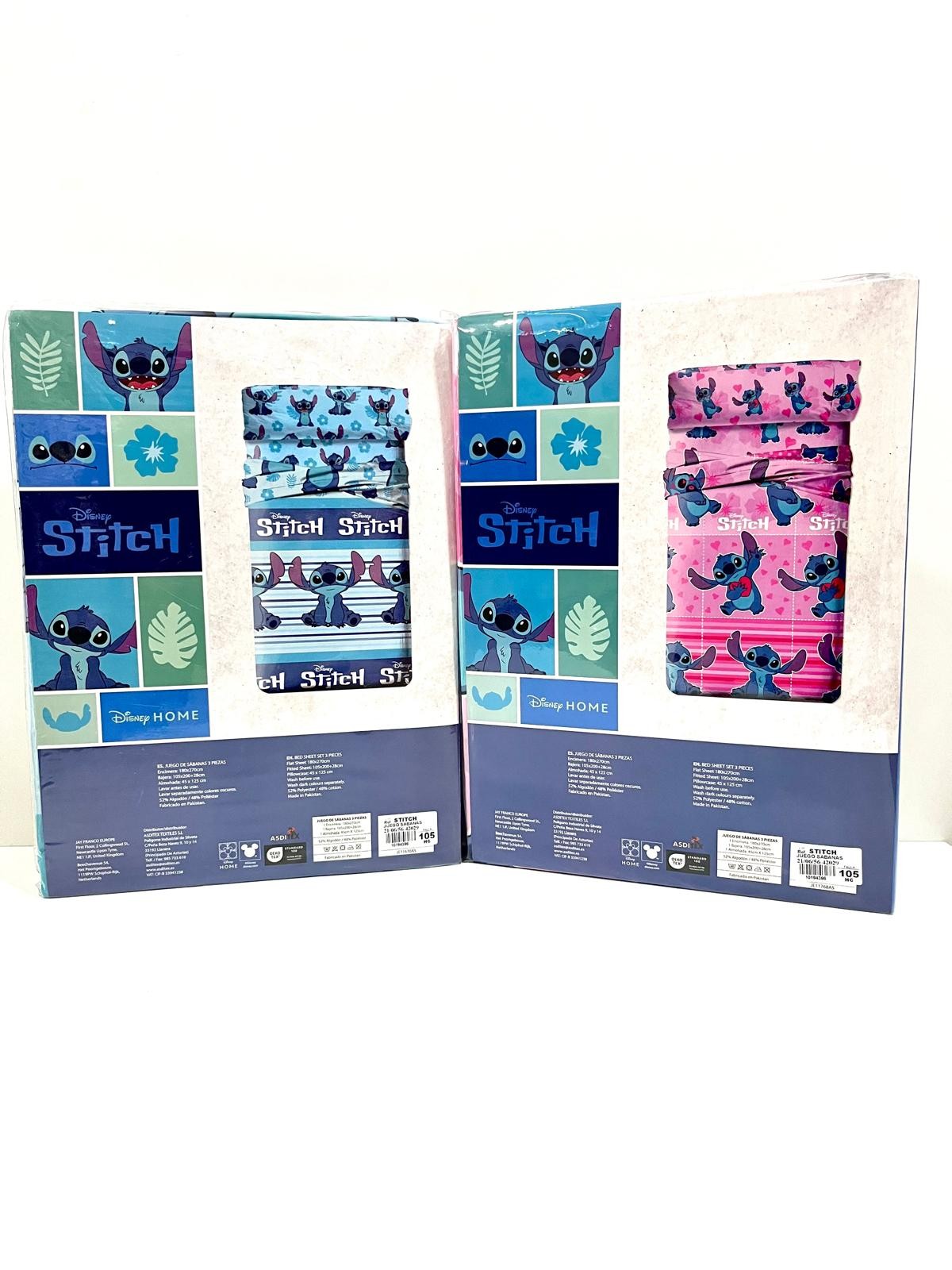 Juego sabanas STITCH