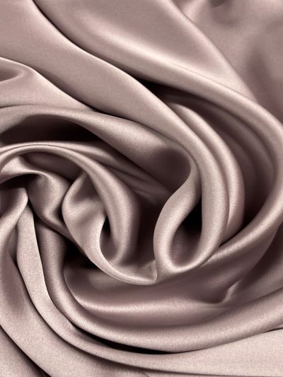Crepe Satén Spandex Bel malva antiguo