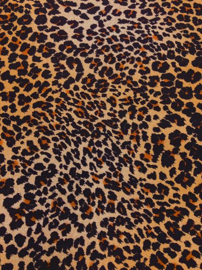 viscosa animal print leopardo