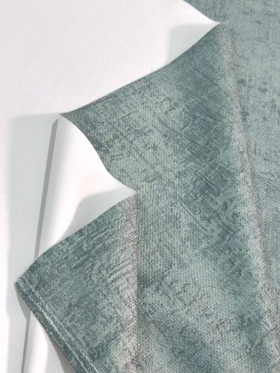 Foscurit Tela marmoleado turquesa empolvado