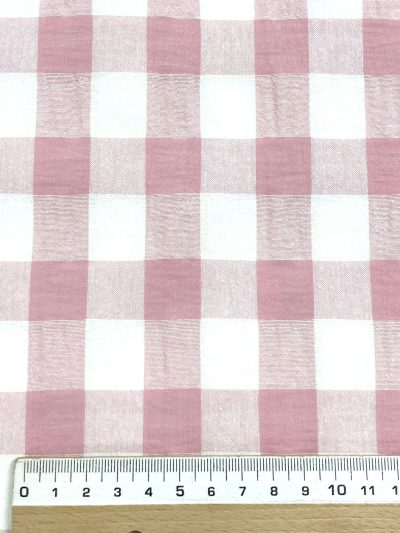 Vichy seersucker rosa