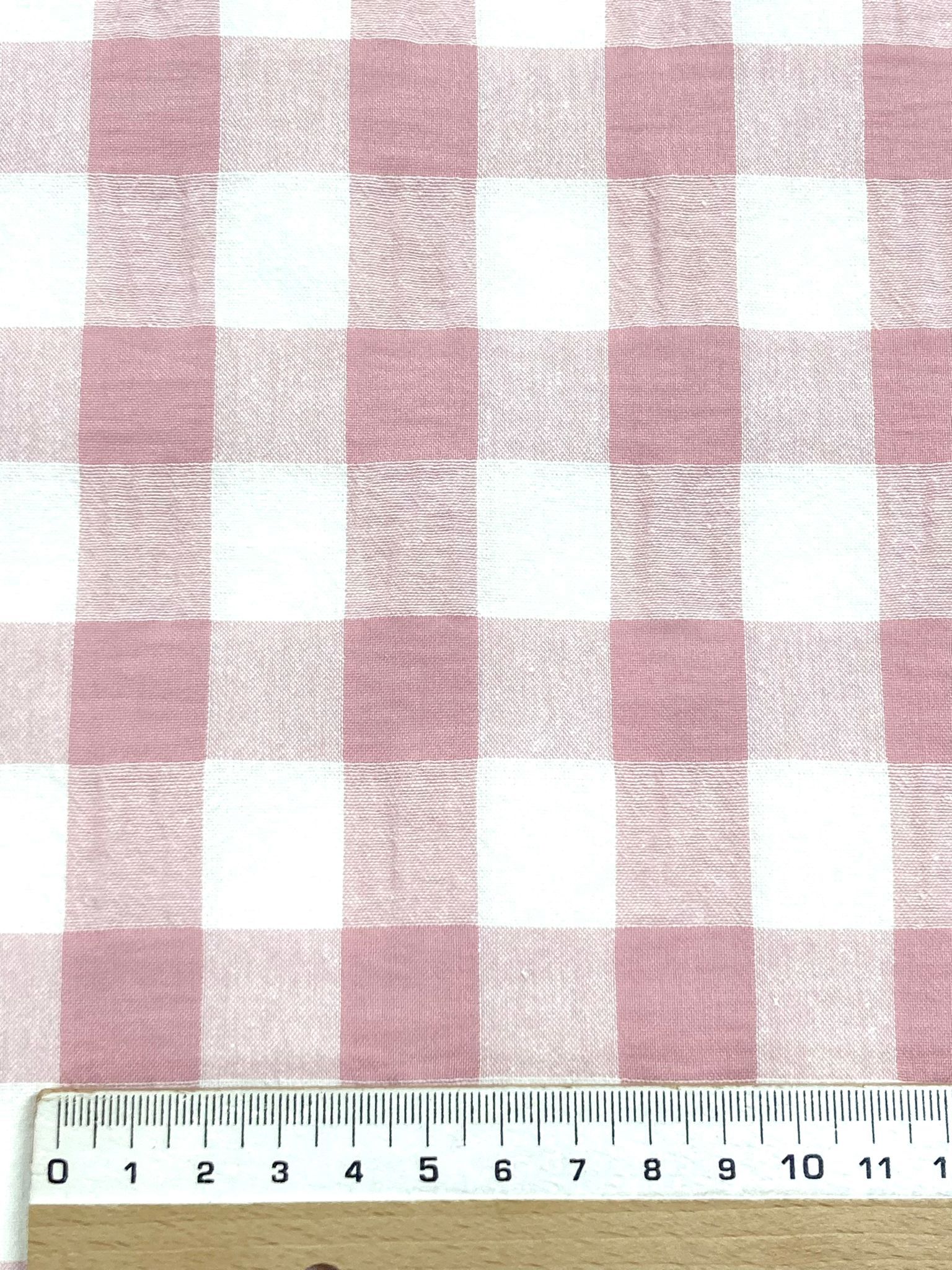 Vichy seersucker rosa - Imagen 3