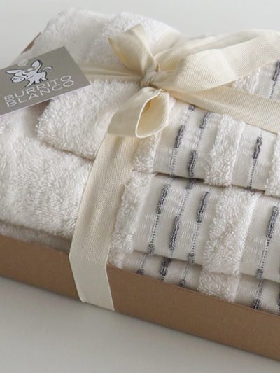 Juego Toallas 3P.BURRITO BLANCO TOX206