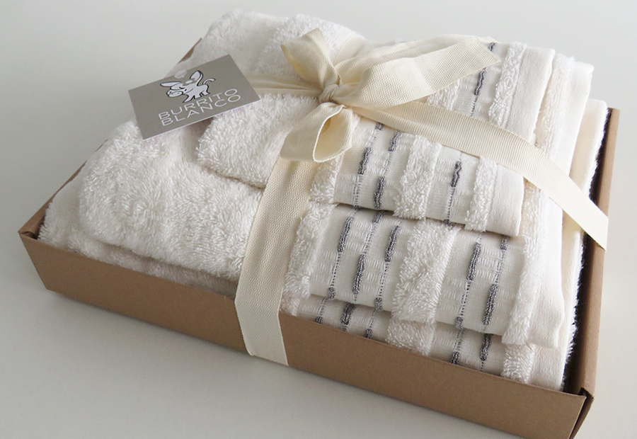 Juego Toallas 3P.BURRITO BLANCO TOX206