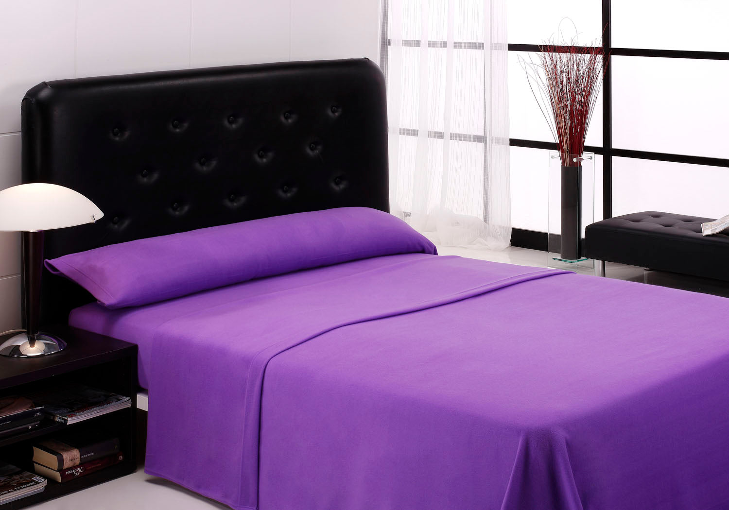 Sábana Cisne Rojo de Pirineo Acrílico - Imagen 3