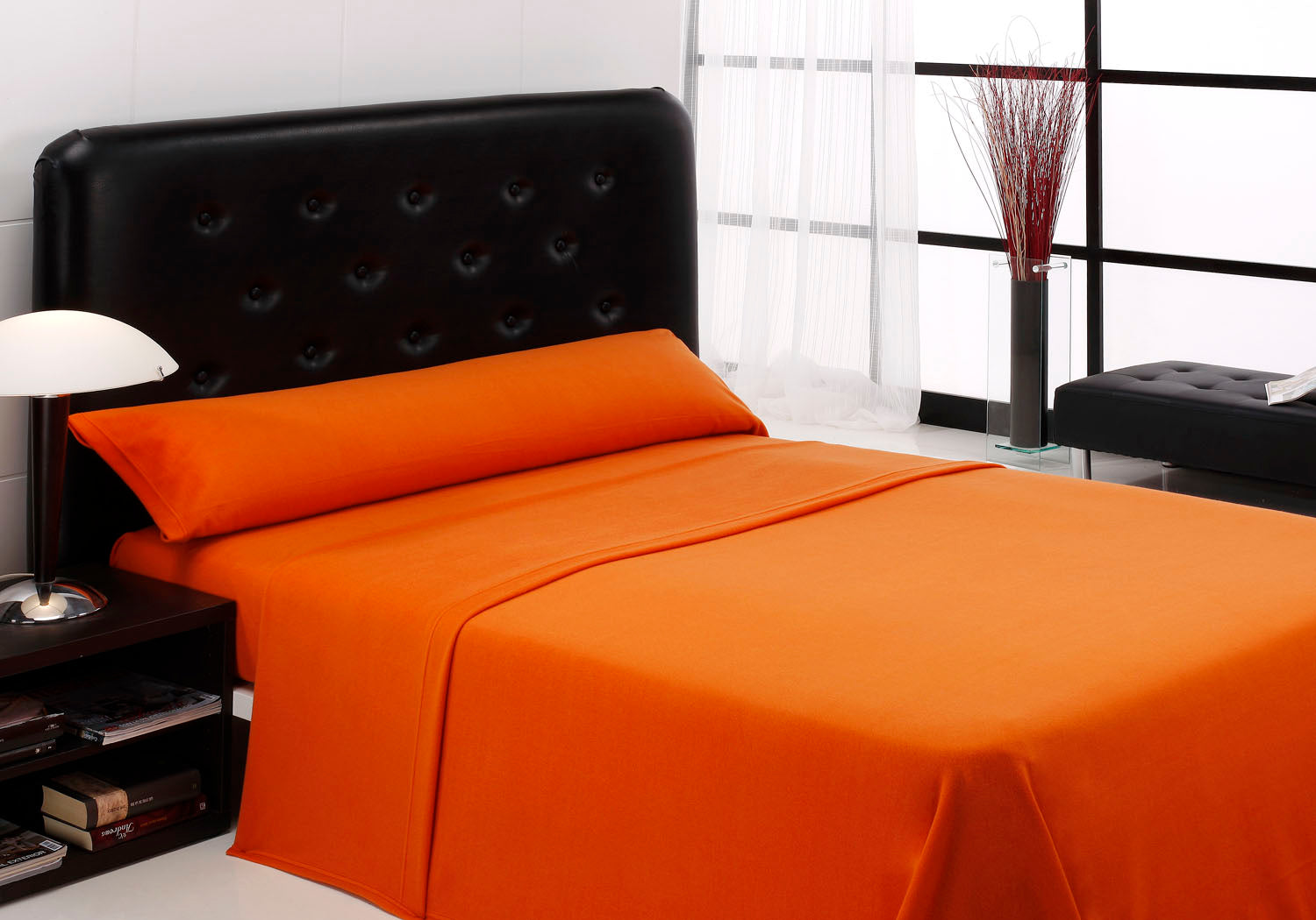 Sábana Cisne Rojo de Pirineo Acrílico - Imagen 4