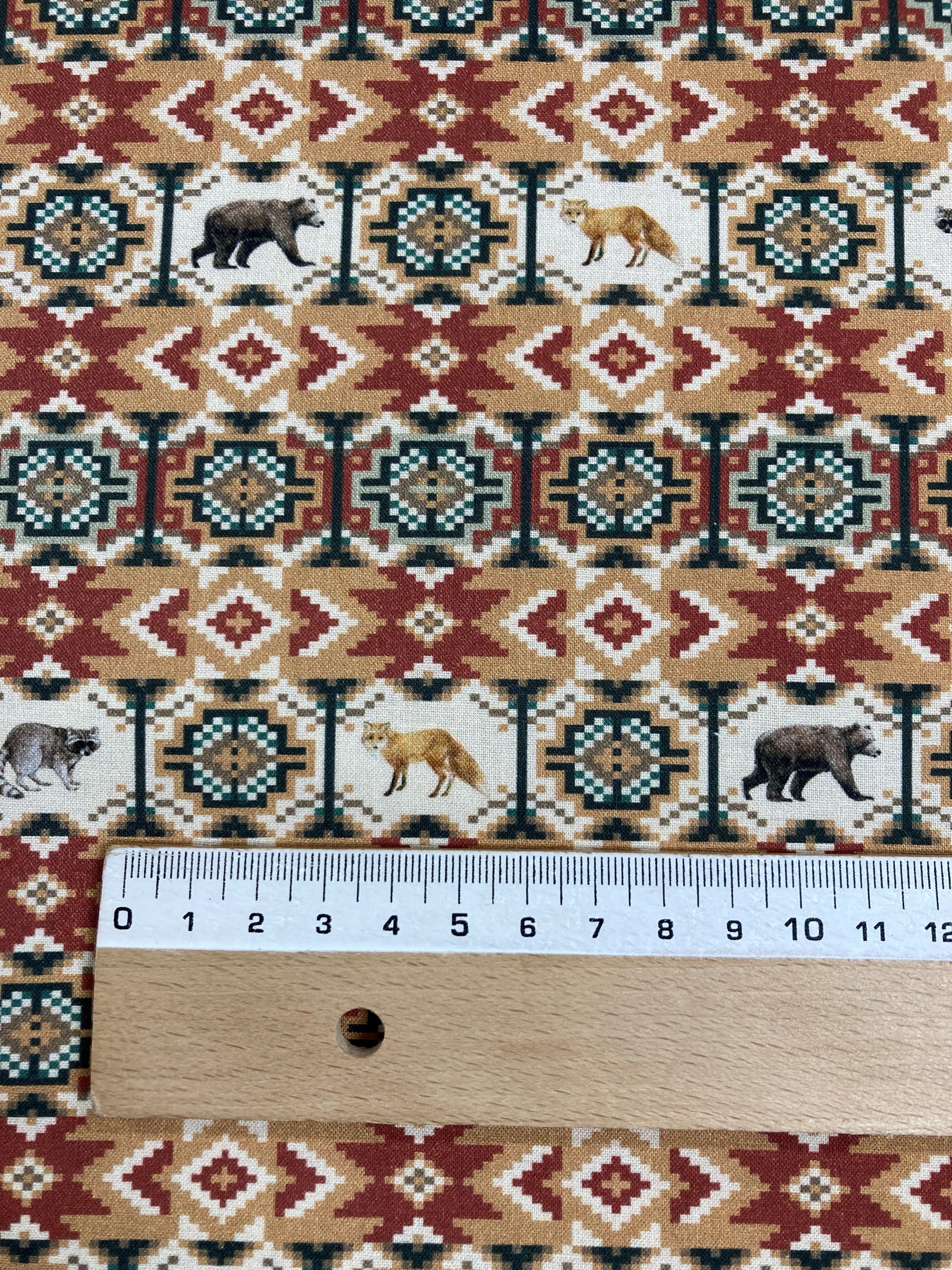 Algodón Dakota figuras y animales - Imagen 2